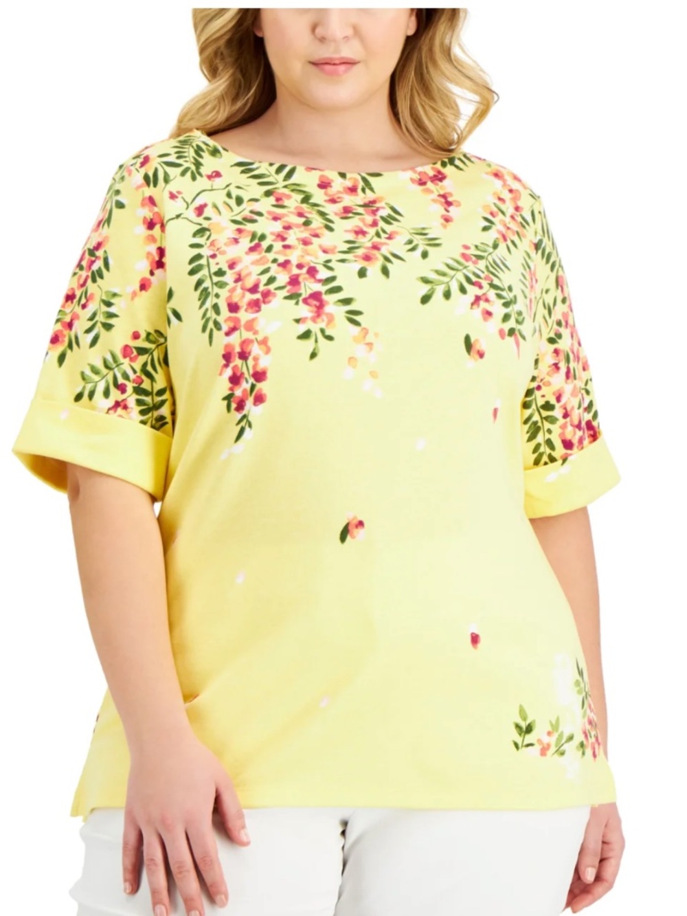 Karen Scott Boatneck Top Size: XXL